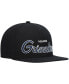 ფოტო #5 პროდუქტის Men's Black Memphis Grizzlies Hardwood Classics Script 2.0 Snapback Hat