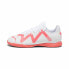 Childrens Football Boots Puma Future Play It White Pink