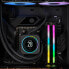 Фото #7 товара Corsair Vengeance RGB DDR5-6000 RAM, CL30, EXPO - 32 GB Dual-Kit, grau