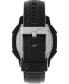 ფოტო #4 პროდუქტის UFC Men's Spark Digital Black Polyurethane Watch, 46mm