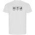 ფოტო #1 პროდუქტის KRUSKIS Sleep Eat And Swim ECO short sleeve T-shirt