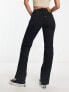 Levi's low pitch bootcut jeans in black