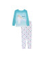 ფოტო #1 პროდუქტის Little Girls Frozen T-shirt and Pajama, 2 Piece Set