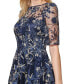 ფოტო #4 პროდუქტის Embroidered Sequin Midi Dress