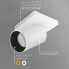 Фото #3 товара Спот настенный LED SSC-LUXon ALVO 1 в белом и черном цвете, с одной лампой GU10 LED 6 Вт теплый белый (класс энергопотребления A+)