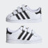 婴童 adidas originals Superstar cf i 防踢防滑 低帮 板鞋 白色