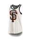 Women's White San Francisco Giants Tater Racerback Tank Top