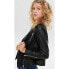 ONLY Gemma Faux Leather Biker jacket