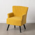 Фото #1 товара Кресло 63 x 50 x 83 cm Синтетическая ткань Деревянный Жёлтый