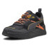 Фото #2 товара Puma Trinity Open Road Lace Up Mens Black Sneakers Casual Shoes 39336101