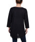 ფოტო #2 პროდუქტის Petite 3/4 Sleeve V-neck Top