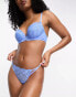 Фото #1 товара Ann Summers Sexy Lace Planet strappy thong in blue