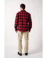 Фото #2 товара Expedition Sherpa Fleece Lined Men's Flannel Jacket