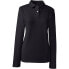 Women's School Uniform Long Sleeve Feminine Fit Mesh Polo Shirt