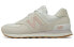 Фото #1 товара Кроссовки женские New Balance NB 574 розово-белые