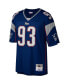 Фото #3 товара Men's Richard Seymour Navy New England Patriots 2003 Legacy Replica Jersey