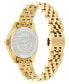 ფოტო #3 პროდუქტის Women's Swiss Gold Ion Plated Stainless Steel Bracelet Watch 36mm