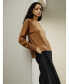 Фото #3 товара Women's Crew Neck Cashmere Sweater