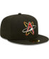 ფოტო #4 პროდუქტის Men's Black Albuquerque Isotopes Authentic Collection 59FIFTY Fitted Hat