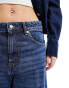 Фото #10 товара HUGO Galeva wide leg jeans in medium wash