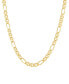 Фото #1 товара Italian Gold figaro/Mariner Link 22" Chain Necklace in 10k Gold