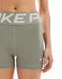 Nike Training Pro 365 3 inch sculpt legging shorts in khaki