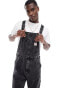 Levi's Workwear straight fit dungaree jeans in black