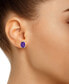 ფოტო #2 პროდუქტის Amethyst (2-3/8 ct. t.w.) Stud Earrings in 14K White Gold