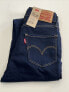 Фото #4 товара Levi's 724 High Rise Straight Women's Jeans Size 25x28 Blue NEW 188830011