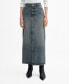 ფოტო #1 პროდუქტის Women's Long Denim Skirt