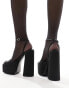 Фото #4 товара Mango chunky sole heel in black