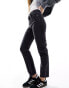 Pull&Bear cord mom jean in black