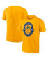 ფოტო #1 პროდუქტის Men's Gold Milwaukee Brewers Iconic Glory Bound T-shirt