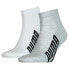 PUMA BWT Lifestyle Quarter short socks 2 pairs