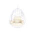 Hanging garden armchair DKD Home Decor 90 x 70 x 110 cm Metal synthetic rattan White