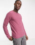 Фото #1 товара Jack & Jones lightweight crew neck jumper in burgundy