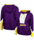 ფოტო #5 პროდუქტის Women's Purple Los Angeles Lakers Half-Zip Windbreaker 2.0 Hoodie Jacket