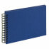 Walther Cloth - Blue - 40 sheets - Spiral binding - Cardboard - Paper - White - 30 mm