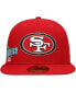 Фото #3 товара Men's Scarlet San Francisco 49ers Stateview 59FIFTY Fitted Hat