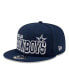 Фото #1 товара Men's Navy Dallas Cowboys Game Day 9FIFTY Snapback Hat