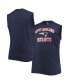 ფოტო #2 პროდუქტის Men's Navy New England Patriots Big and Tall Muscle Tank Top