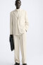 Linen - viscose suit trousers