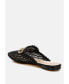 ფოტო #2 პროდუქტის Roboma Metallic Woven Diamante Mules