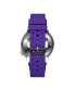 ფოტო #2 პროდუქტის Men's Peak Patrol LSU Silicone Strap Watch 45mm