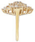 Diamond Cluster Ring (1 ct. t.w.) in 14k Gold, Created for Macy's