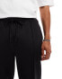 Фото #2 товара ASOS DESIGN tapered scuba joggers in black