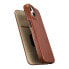 Фото #10 товара Чехол для iPhone 14 Plus из натуральной кожи медленного воска MagSafe CE Oil Wax Premium Leather, коричневый от ICARER