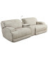 Sebaston 3-Pc. Fabric Sofa with 2 Power Motion Recliners and 1 USB Console, Created for Macy's