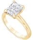 Certified Lab Grown Diamond Radiant-Cut Solitaire Engagement Ring (3 ct. t.w.) in 14k Gold