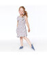 Фото #3 товара Girl Organic Cotton Printed Sleeveless Smocked Dress Oatmeal Mix Little Flowers - Child